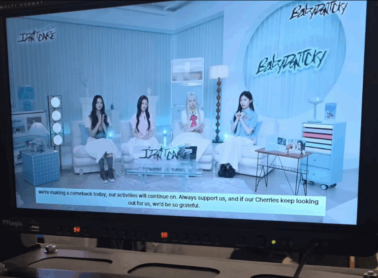 Baby DONT Cry 컴백라이브